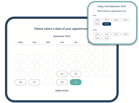 HasHealth Service Booking Slots